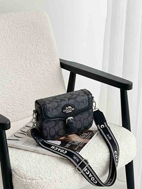 کیف دوشی سگک دار مارک رنگ شماره 1