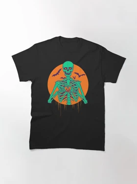 تیشرت Nightmare Before Christmas طرح I Love Halloween