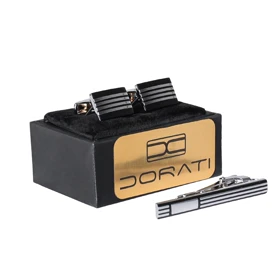 ست دکمه سرآستین و گیره کراوات 1509