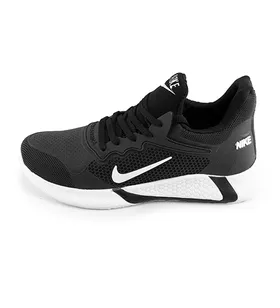 کفش اسپرت مردانه مشکی Nike بندی