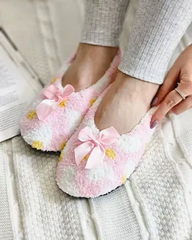 پاپوش حوله‌ای طرح پاپیون