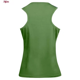 تاپ ورزشی زنانه به همراه هدبند رنگ سبز مدل 5213-323P