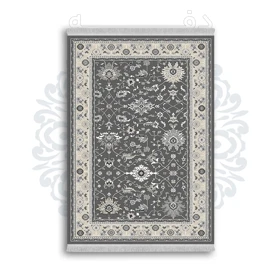 *جدید* فرشینه از جنس پارچه شانل مخمل ترک طرح فانتزی برند دفه کد 1186