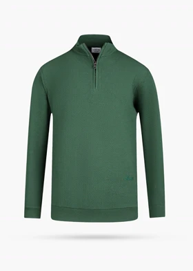 سویشرت نیم زیپ بلو سبز