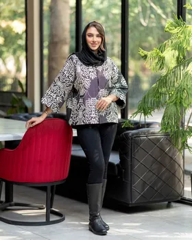 مانتو مجلسی رسمی زمستونی کد 2236