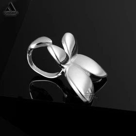 انگشتر بزرگ پروانه‌ای Butterfly Pattern S2