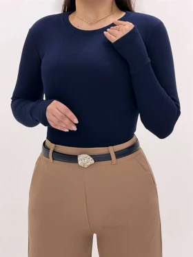 3885-بادی یقه گرد بیسیک