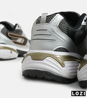 کفش کتانی مردانه نقره ای خاکستری مشکی DIESEL S-SERENDIPITY SPORT