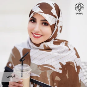 روسری نخ پنبه گلاره