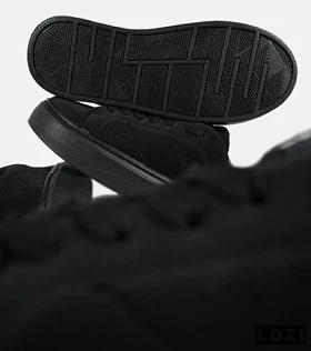 کفش کژوال مردانه چرمی مشکی ZARA مدل 7371