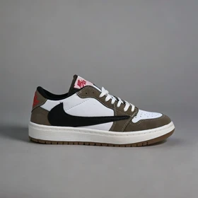 نایک ایر جردن 1 بدون ساق تراویس اسکات ویزون ( Nike Air Jordan 1 Low Travis Scott TD)