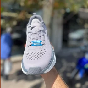 کفش پیاده روی اسکچرز مدل Max cushion کیفیت مستر طوسی