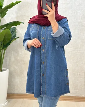 B543- مانتو جین تلما