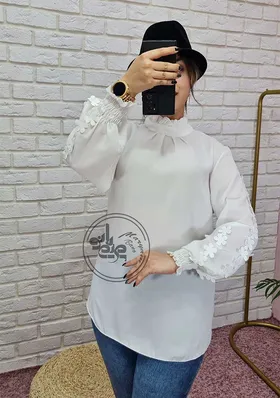 شومیز آستین شکوفه