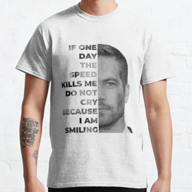 تیشرت سریع و خشن | تیشرت Fast &amp; Furious طرح Paul Walker 2023 Tee کد 129033