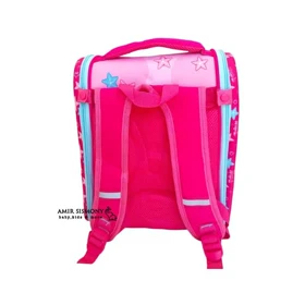 کوله پشتی صندوقی دخترانه