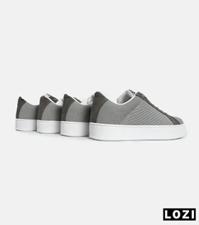 کفش کتانی کژوال مردانه خاکستری ZARA