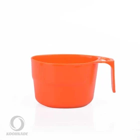 ست دوتایی کاپ سفری LIFE CAMP (نارنجی)