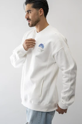 دورس آستین بلند بیسیک چاپی مردانه