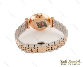 ساعت امپریوآرمانی زنانه رزگلد نقره ای Armani-3617-L