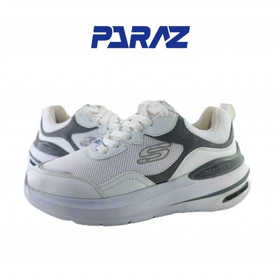 کفش اسپرت و روزمره زنانه و پسرانه برند اسکچرز Skechers مدل چرم تام سفید کد 230