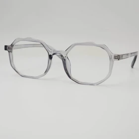 عینک آفتابی زنانه و مردانه بلوکات Anti Blue Light 28088 مناسب کار با کامپیوتر و موبایل (فریم طوسی عدسی بی رنگ)