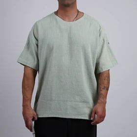 تیشرت یقه گرد لینن کد 171200