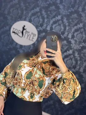 شومیز کمرکشی کد : 8165