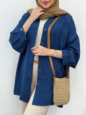 شومیز برش‌دار نوژان