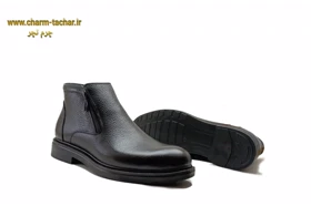 نیم بوت دوزیپ مردانه چهار فصل چرم طبیعی si990