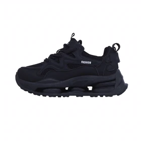 کتانی زنانه fashion مدل M1025_مشکی کد 6127