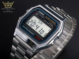 ساعت کاسیو اورجینال نوستالژی Casio A158WA-1DF