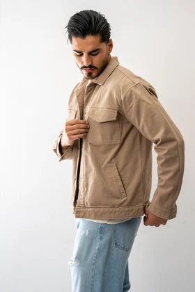 جکت دو جیب مردانه