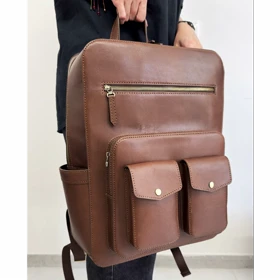 کوله چرمی مدل باروخ