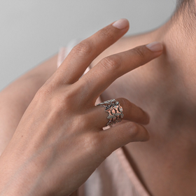 انگشتر گره نقره _ Gereh Ring
