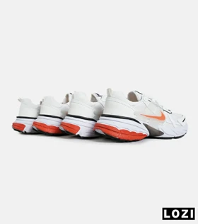کفش کتانی مردانه و زنانه سفید نارنجی Nike cushlon