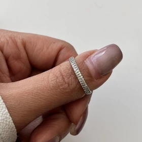 انگشتر ژوپینگ زنانه طرح حلقه