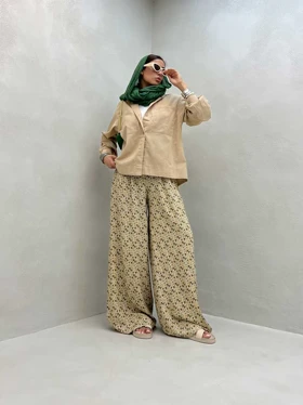 شومیز آستین دکمه