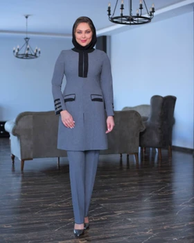 مانتو شلوار اداری آدنیس کد 2832