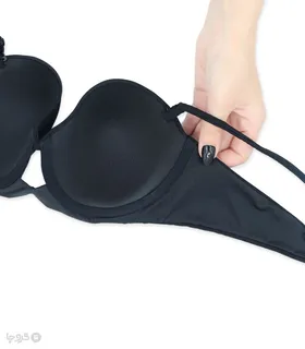 مایو دو تکه کاپ‌دار فنردار Neev نیو کد Tan 8401