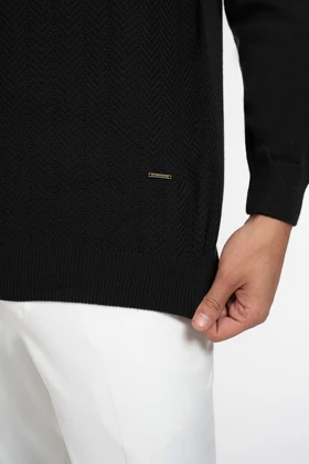 پلیور بافت مردانه یقه گرد کد 900/24