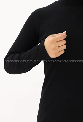 بلوز کبریتی یقه 5سانت کد1004452