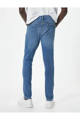 شلوار جین Skinny Fit - Michael Jean 4SAM40108ND
