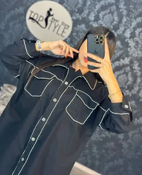 مانتو سنگدوزی کد : 8148