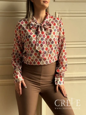 شومیز حریر شاین کرواتی