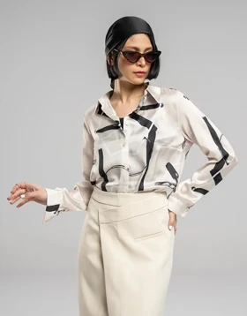 ساتن ابریشم چاپی