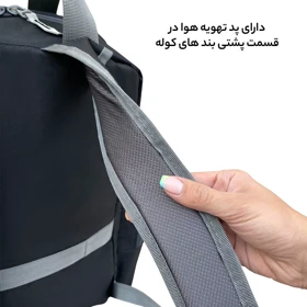 کوله پشتی لوازم کودک فوروارد مدل FCLT3341 مجموعه دو عددی
