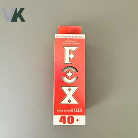 توپ پینگ پنگ 7 ستاره برند FOX بسته 3 عددی شناسه 10100312