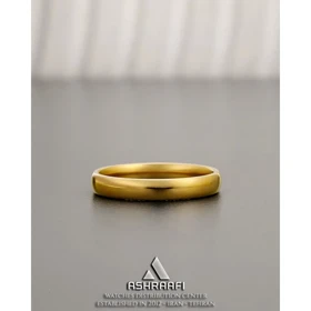انگشتر رینگ طلایی Gold Steel Ring