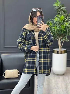 شکت کلاه دار دکمه چوبی